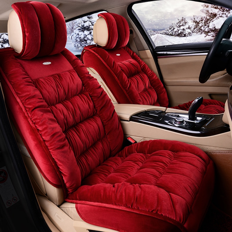 3D   ڸ Żª ߸  Ʈ Ŀ ¼ Ʈ      Mondeo Ecosport Ž Ŀ ǿŸ/3D Fully Enclosed Short Plush Seat Cover Seat Mat Cushion For Fo